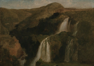 Chutes de Tivoli - Jean-Baptiste Camille Corot - Alpha Reproduction