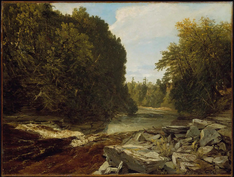 Trenton-fald, New York - John Frederick Kensett