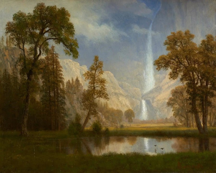 Yosemite-faldet - Albert Bierstadt