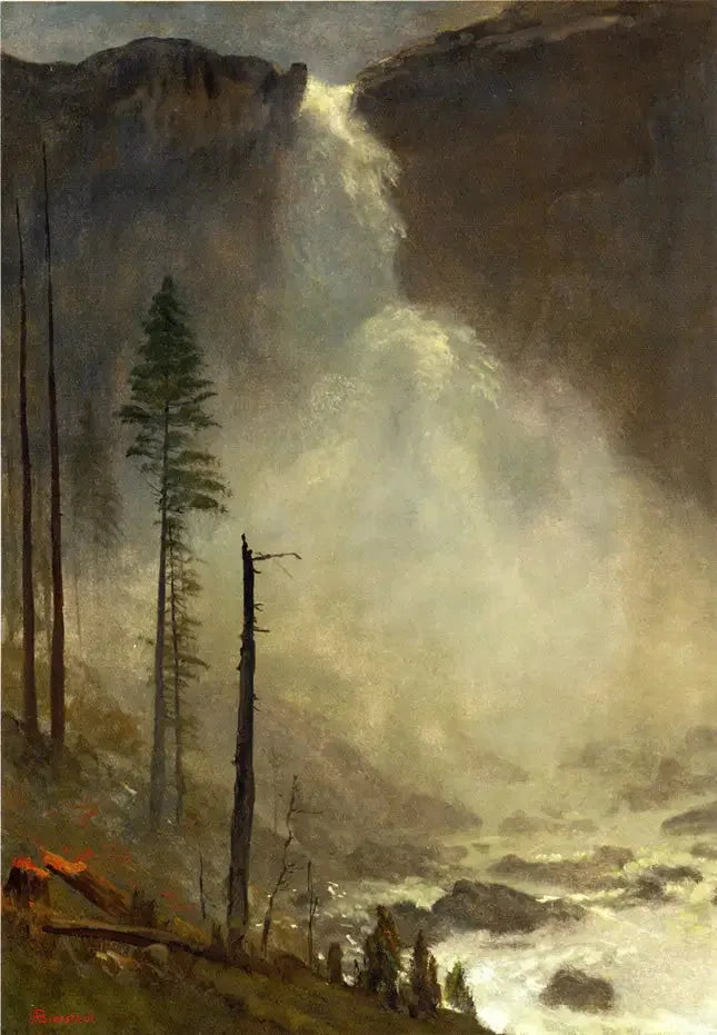 Nevada-faldende - Albert Bierstadt