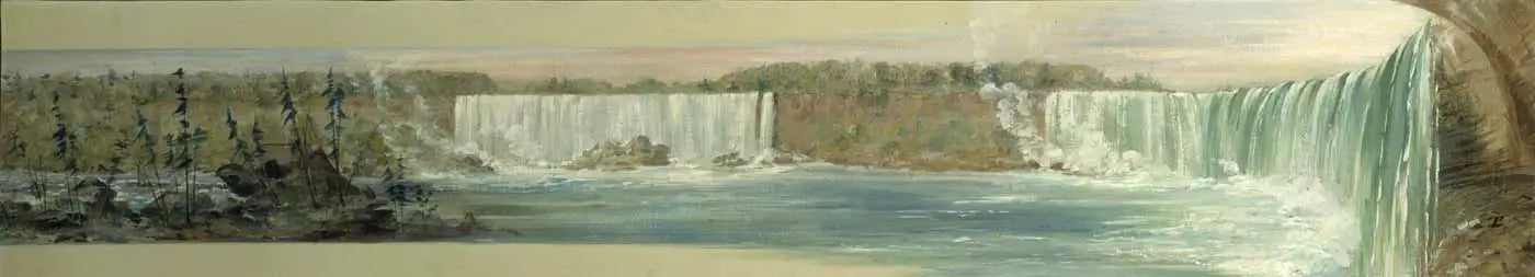 Chutes du Niagara - George Catlin - Alpha Reproduction