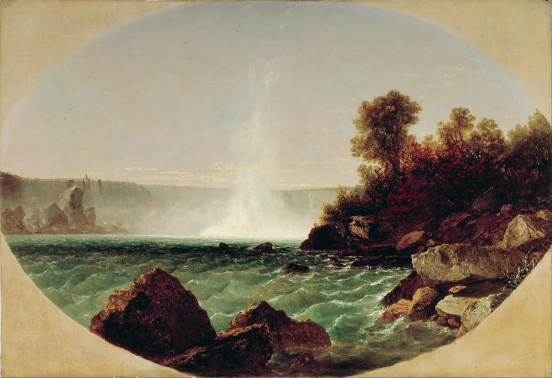 Niagara-faldende - John Frederick Kensett