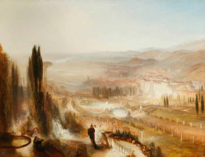 Cicero i sin villa i Tusculum - J. M. W. Turner