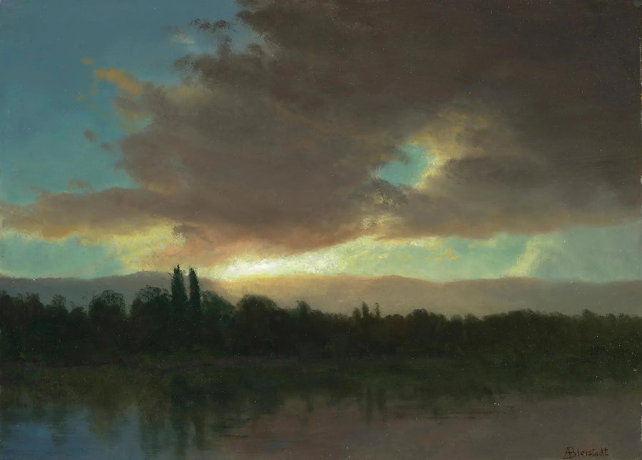 Aftenhimmel - Albert Bierstadt
