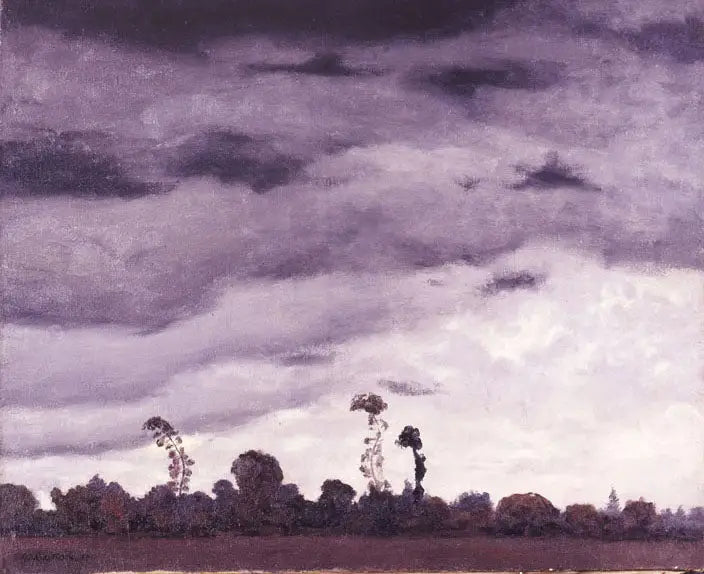 Grå himmel, sort himmel - Félix Vallotton