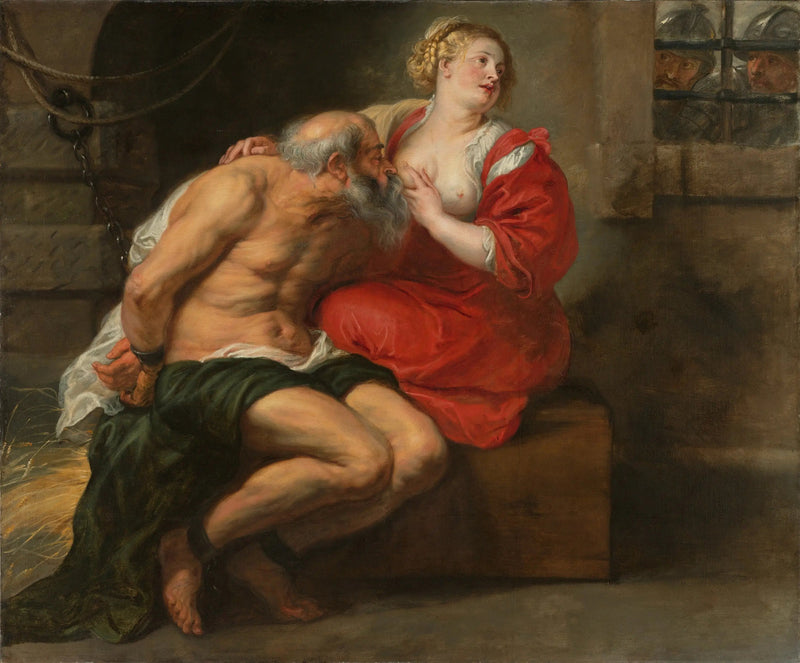 Cimon et Pero (Den romerske velgørenhed) - Peter Paul Rubens