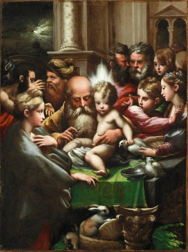 Jesu' omskæring - Parmigianino