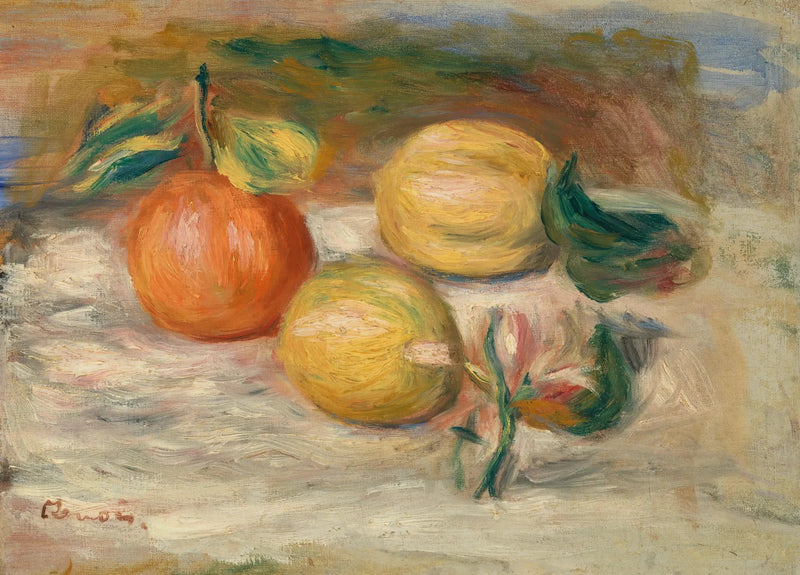 Citrons og Orange (Citrons og orange) - Pierre-Auguste Renoir