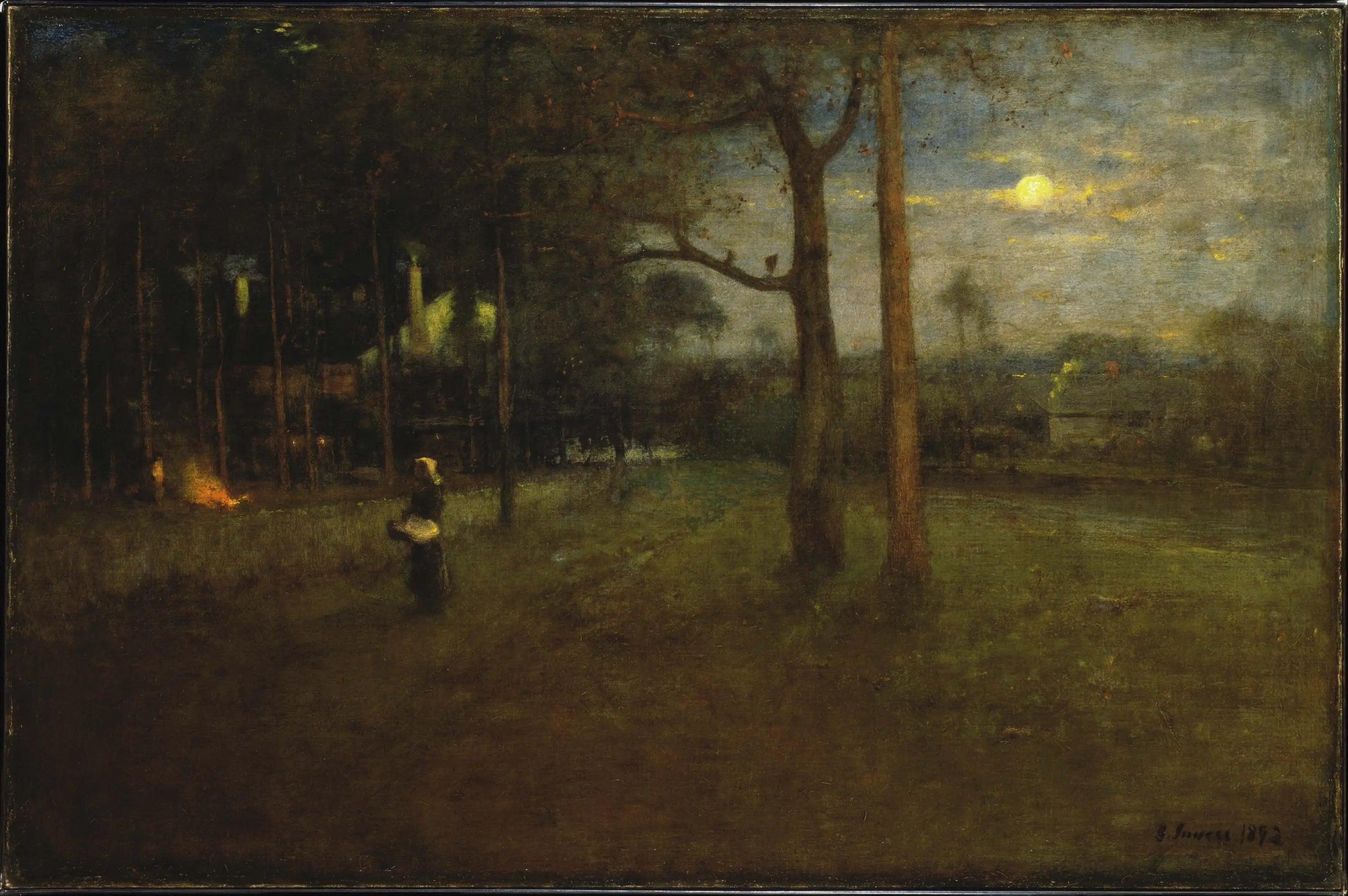Clair de lune Tarpon Springs - George Inness - Alpha Reproduction