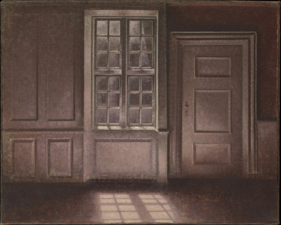 Clair de lune, Strandgade 30 - Vilhelm Hammershøi