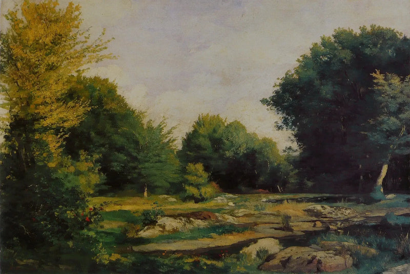Lysning i skoven - Pierre-Auguste Renoir