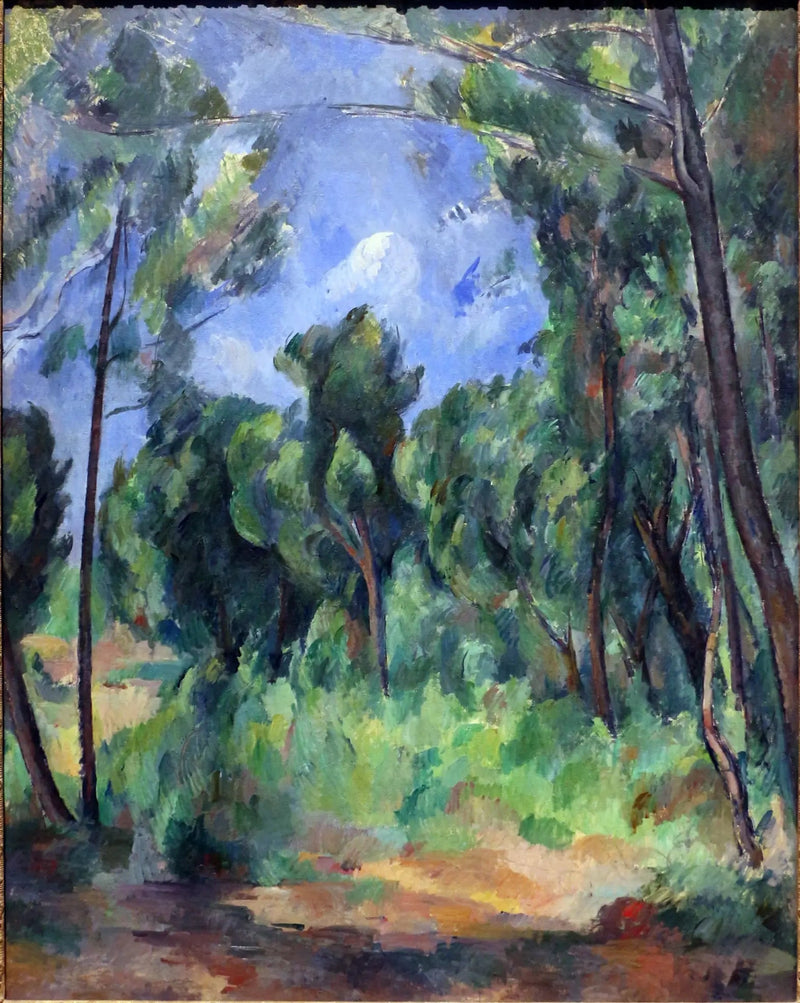 Lysning - Paul Cézanne