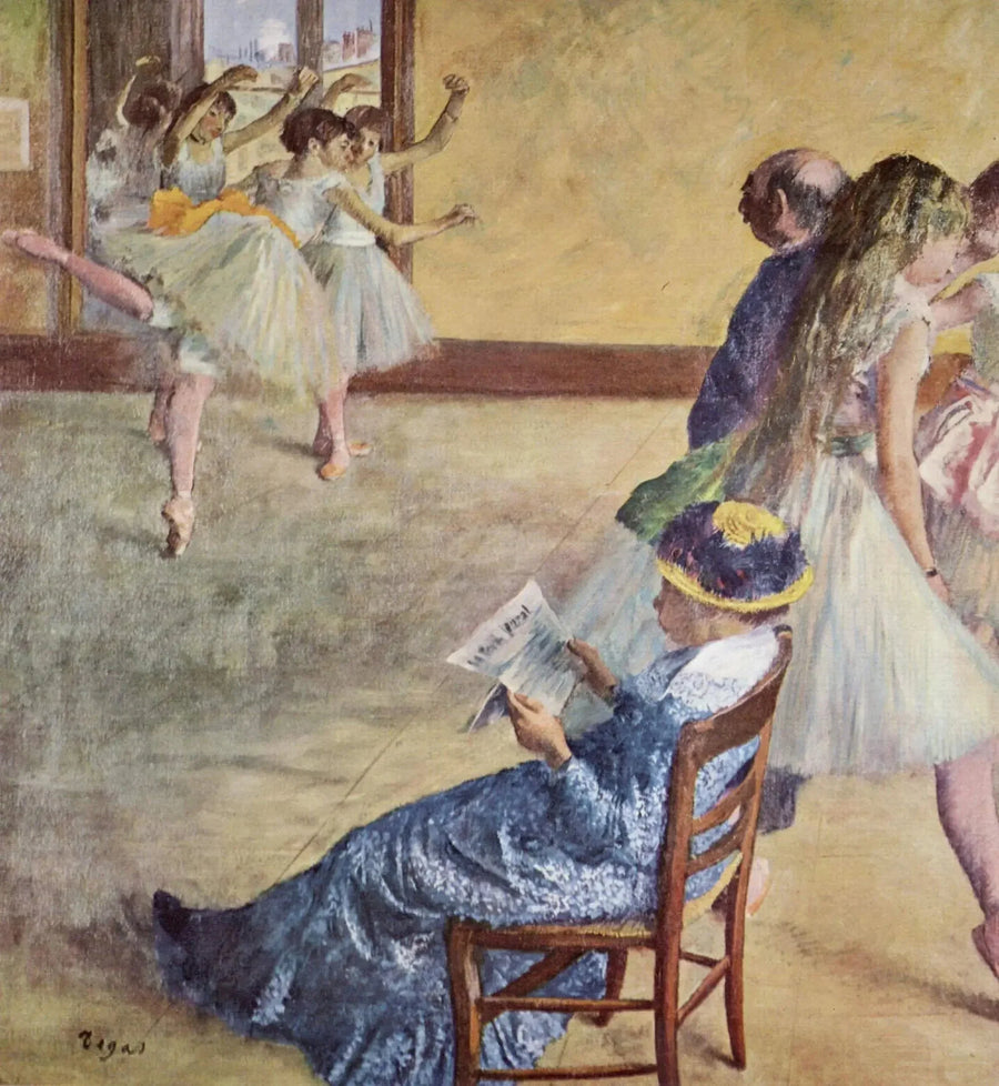 Balletklassen - Edgar Degas