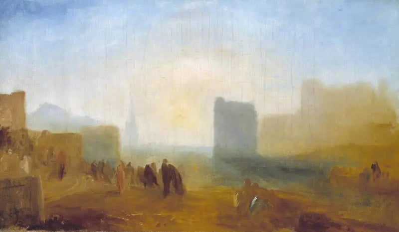 Klassisk Havnescene; muligvis baseret på Le Havre - J. M. W. Turner