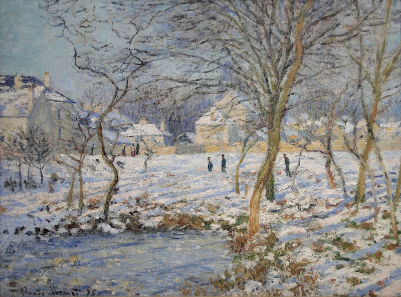 La Mare, sneeffekt W350 - Claude Monet