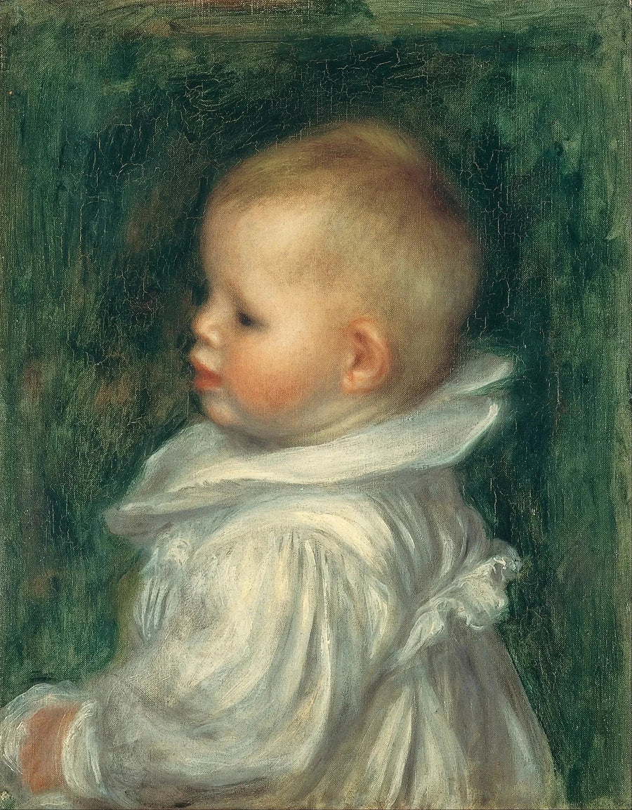 Portræt af Claude Renoir - Pierre-Auguste Renoir