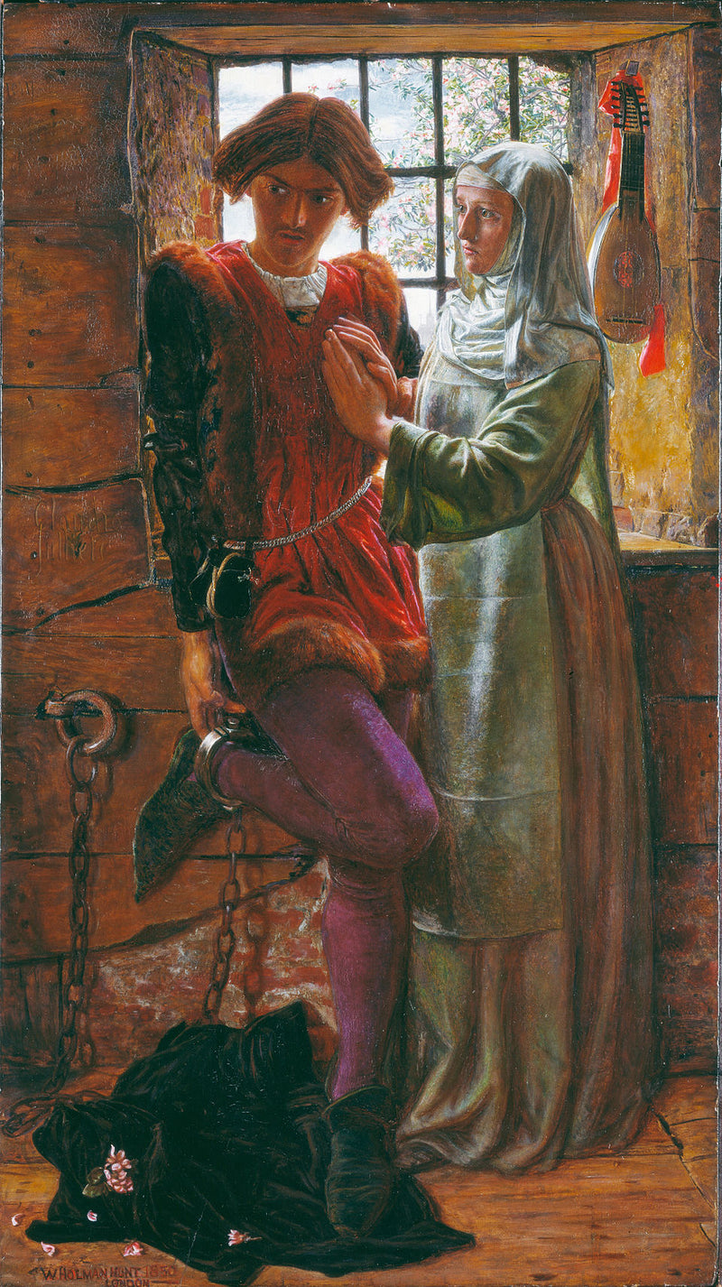 Claudio og Isabelle - William Holman Hunt