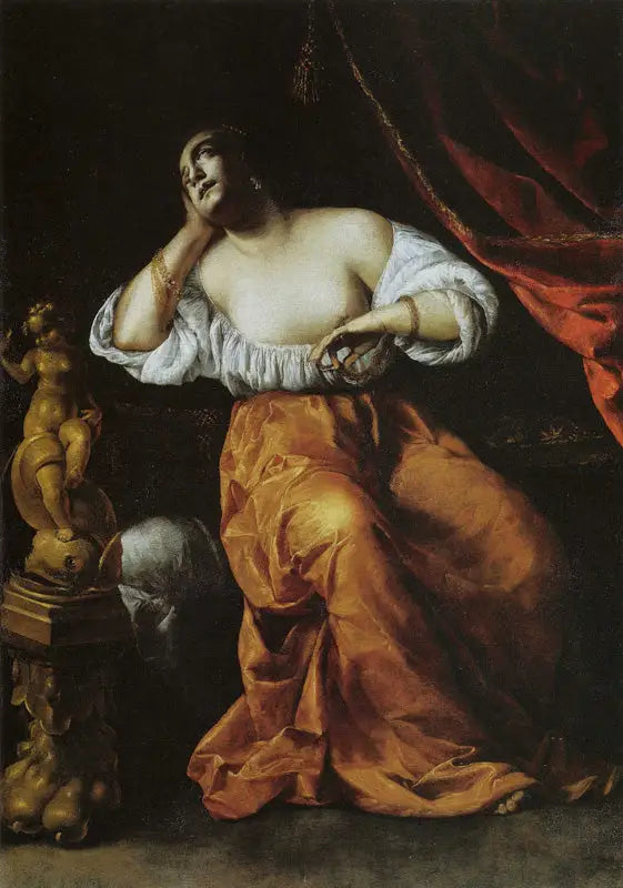 Cléopâtre - Artemisia Gentileschi