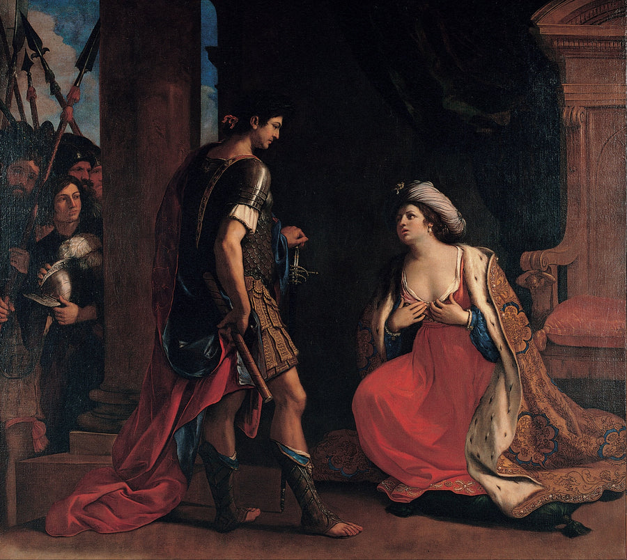 Cleopâtre og Octave - Guercino