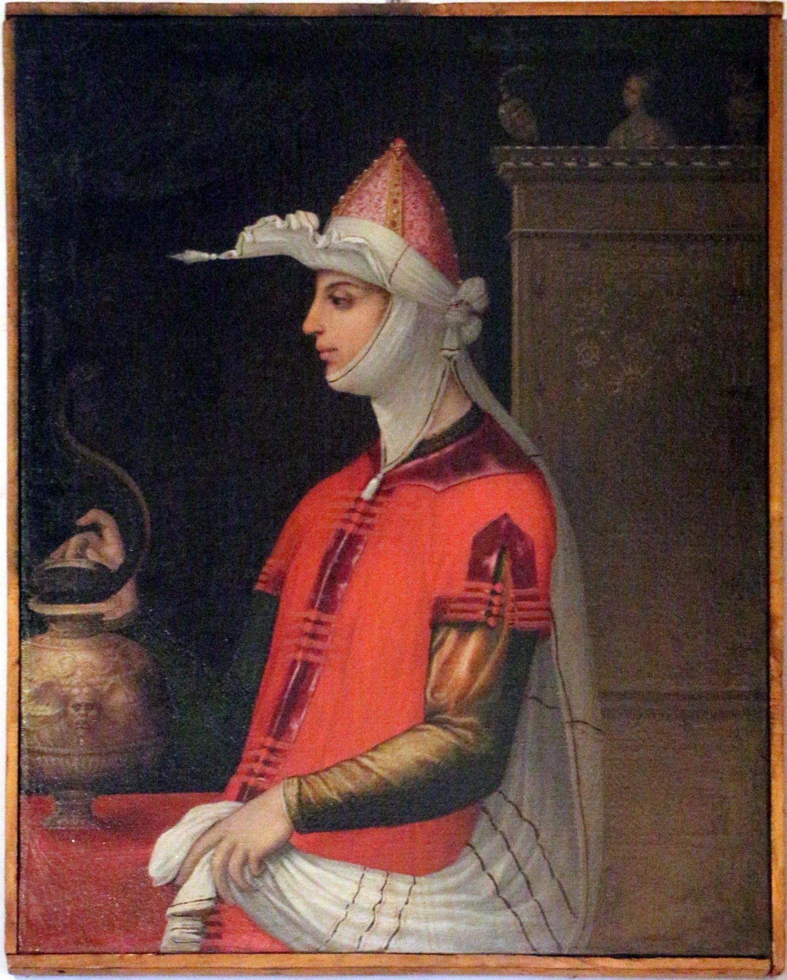 Cléopâtre l'Alchimiste - Lavinia Fontana image 1 tableau peint à l’huile sur toile