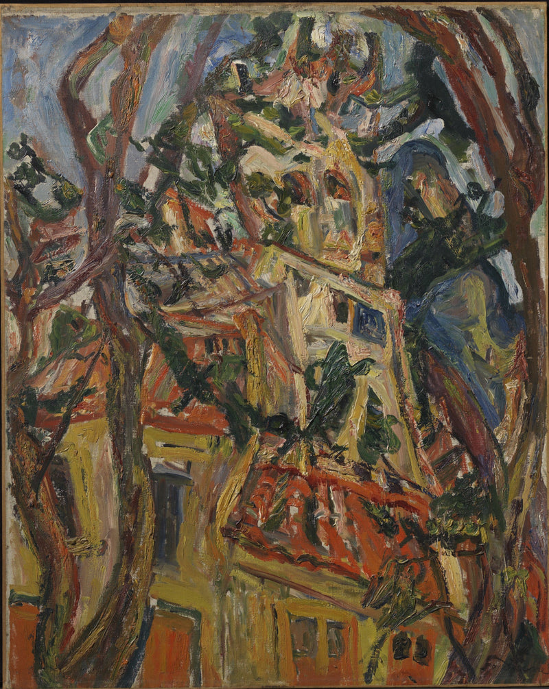 Saint-Pierre-klokketårn i Céret - Chaim Soutine