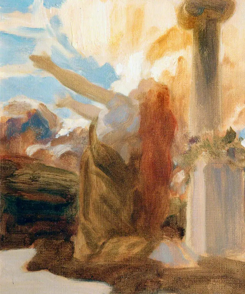 Clytie (skitse) - Frederic Leighton