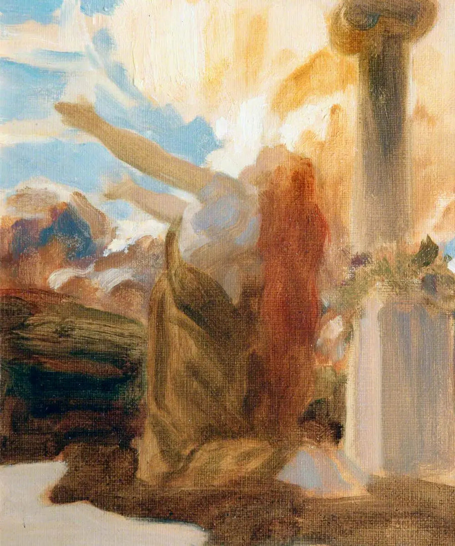 Clytie (skitse) - Frederic Leighton