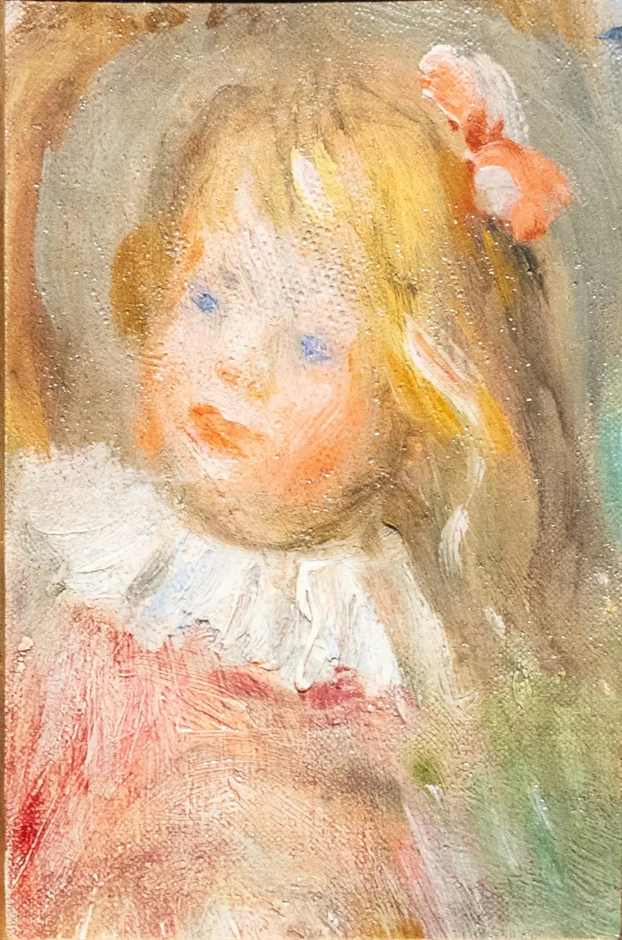 Coco i rød kostume - Pierre-Auguste Renoir