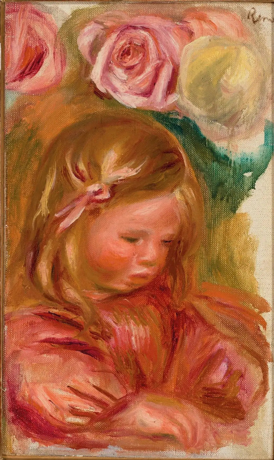 Coco i roserne - Pierre-Auguste Renoir