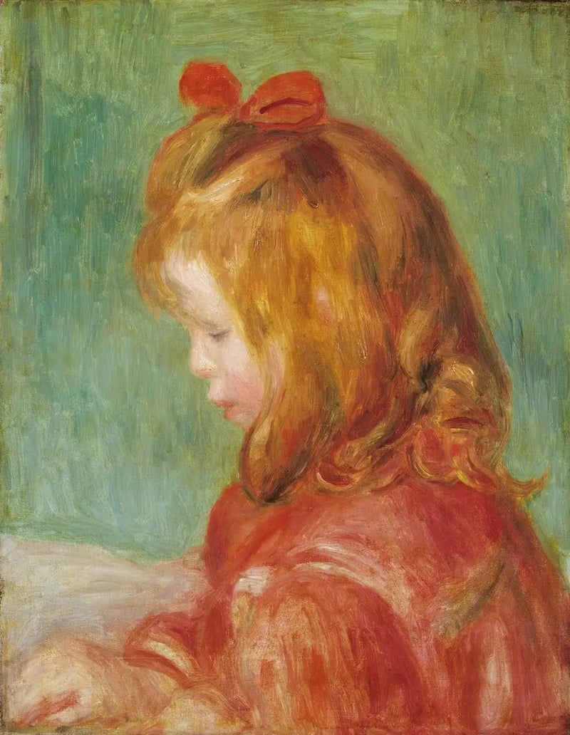 Coco (Den yngste søn af kunstneren, Claude) - Pierre-Auguste Renoir