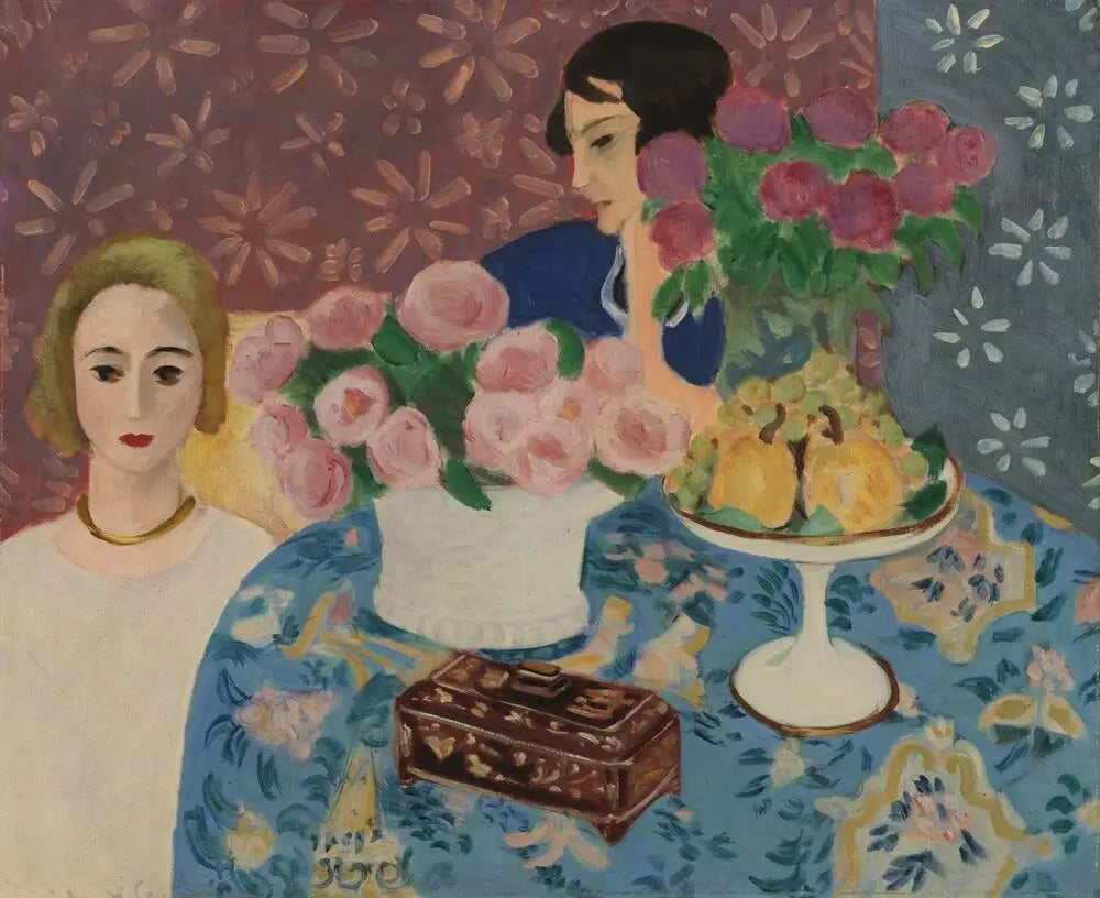 Reproduction du tableau « Coffret chinois - Henri Matisse » par Alpha Reproduction en peinture à l’huile