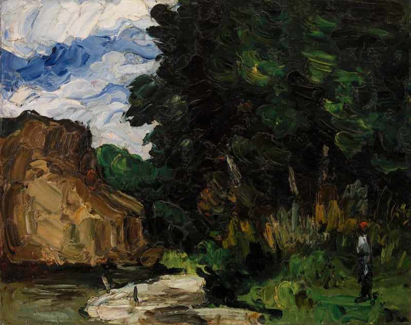 Flodhjørne - Paul Cézanne