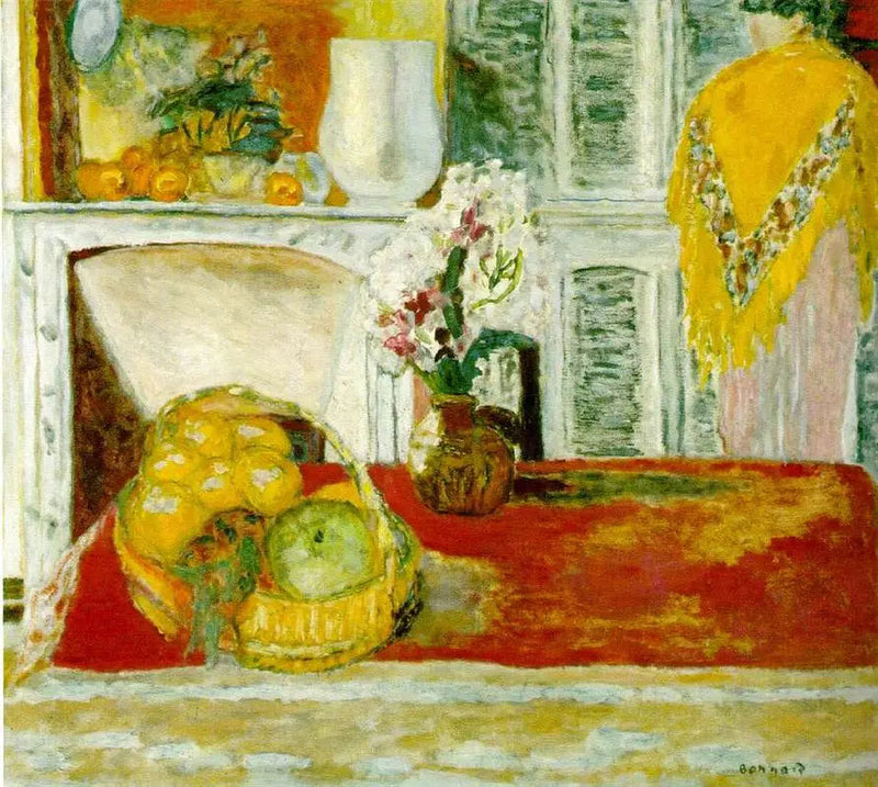 Spisehjørne i Cannet - Pierre Bonnard
