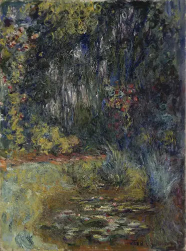 Nymfeøernes Bassinkrog - Claude Monet