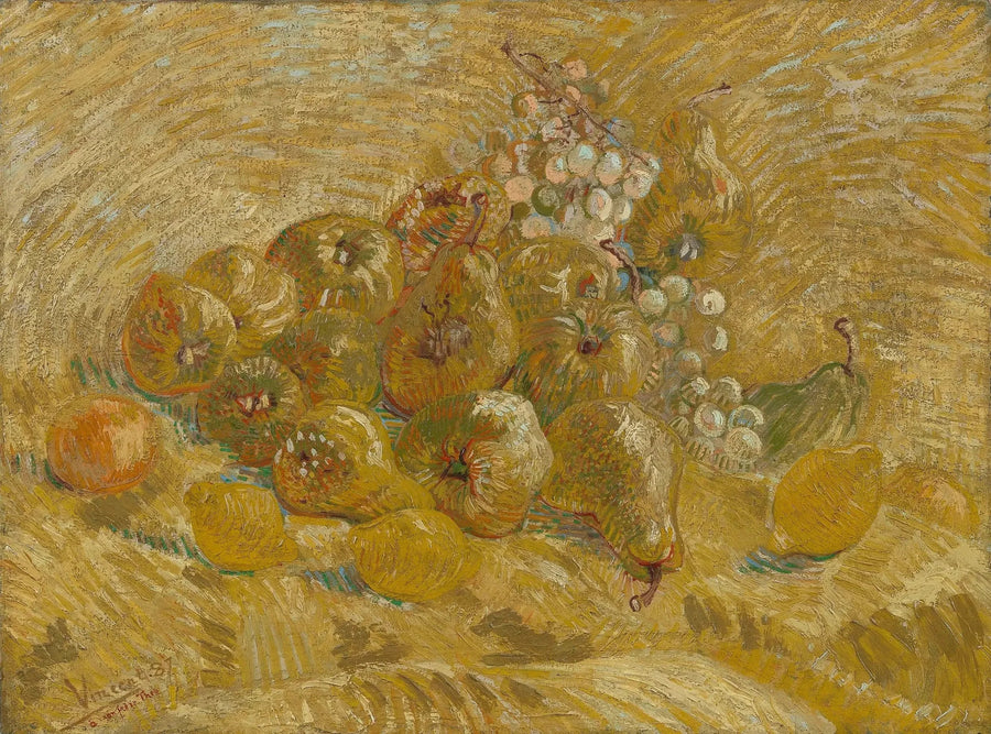 Kvæder, citroner, pærer og druer - Vincent van Gogh