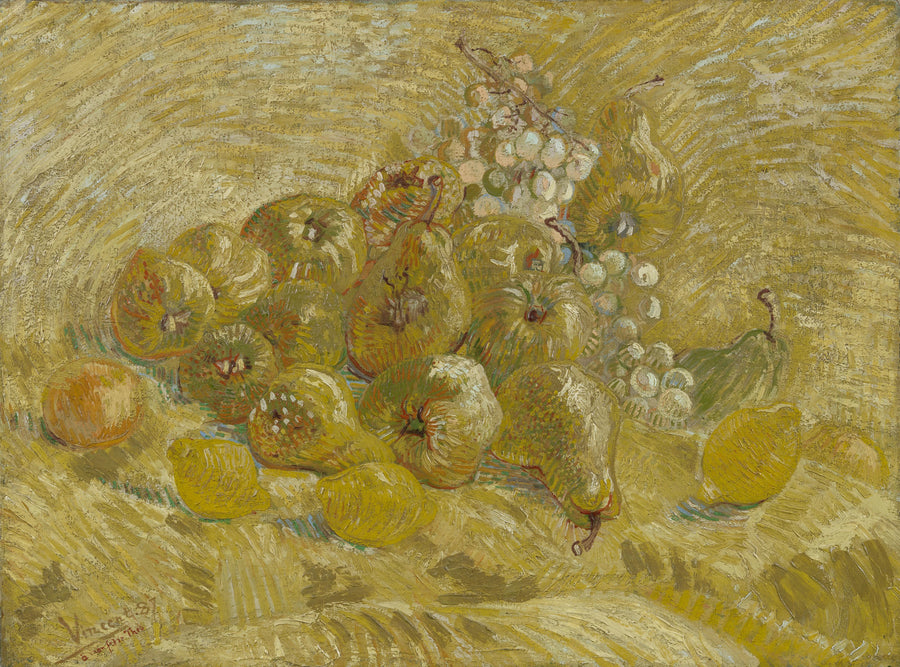 Kvæder, citroner, pærer og druer - Vincent van Gogh