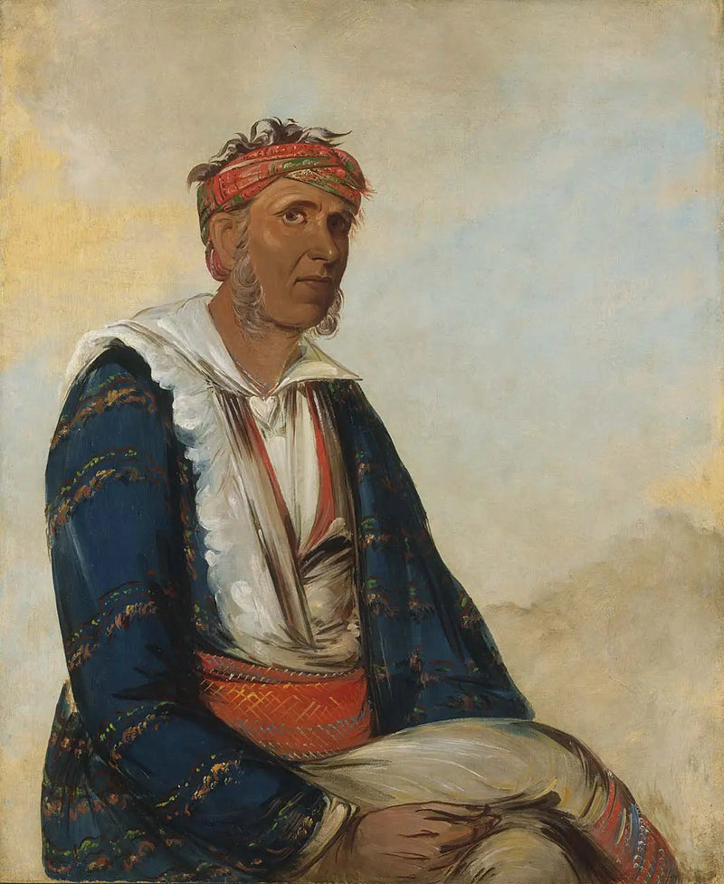 Cól-lee, en bandeleder - George Catlin