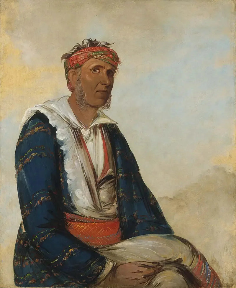 Cól-lee, en bandeleder - George Catlin