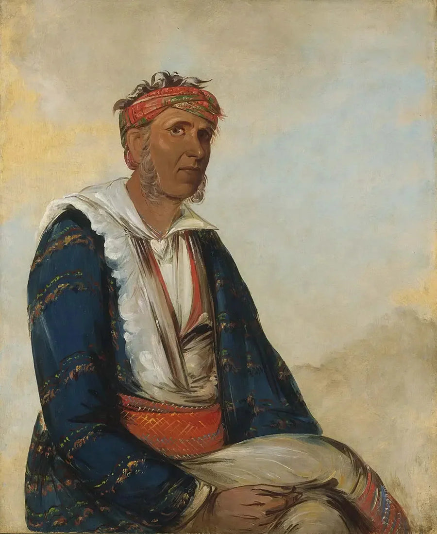 Cól-lee, en bandeleder - George Catlin
