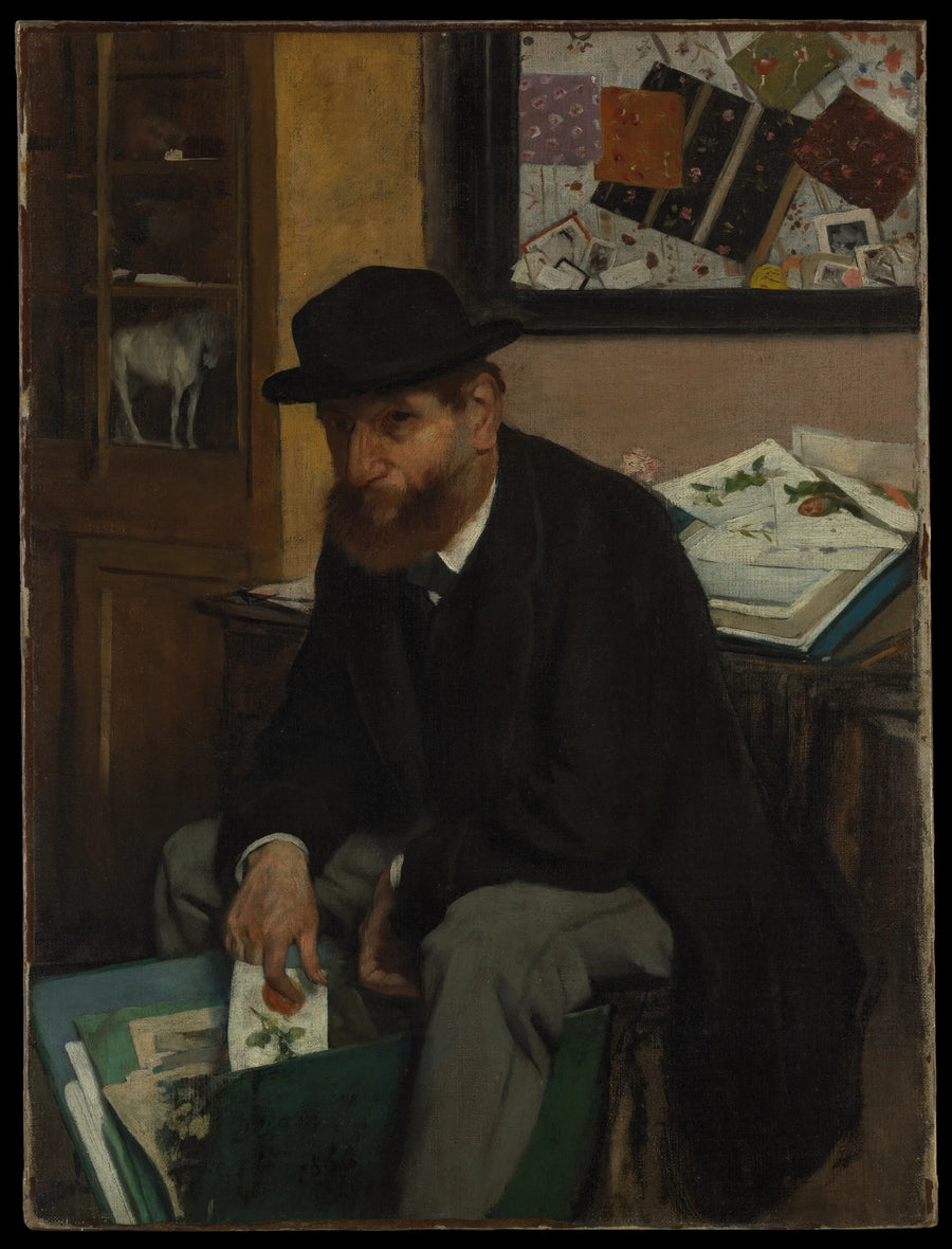 Samleren af tryk - Edgar Degas