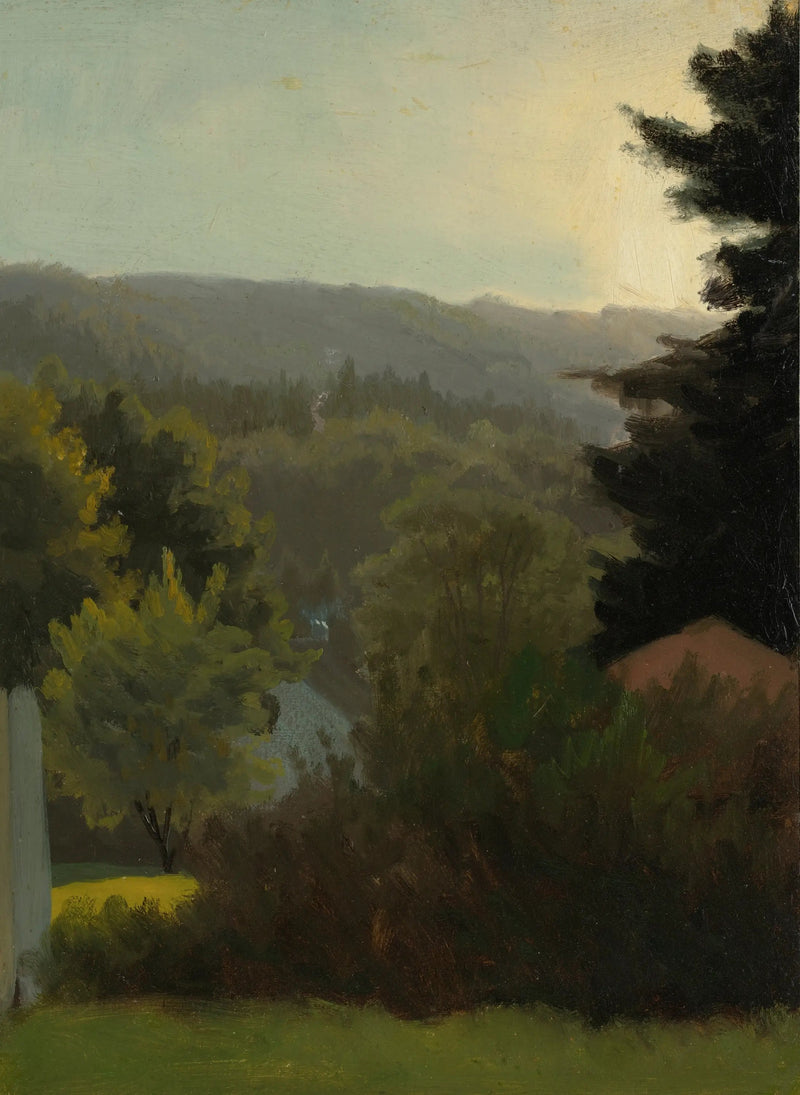 Bølgende skove - Albert Bierstadt