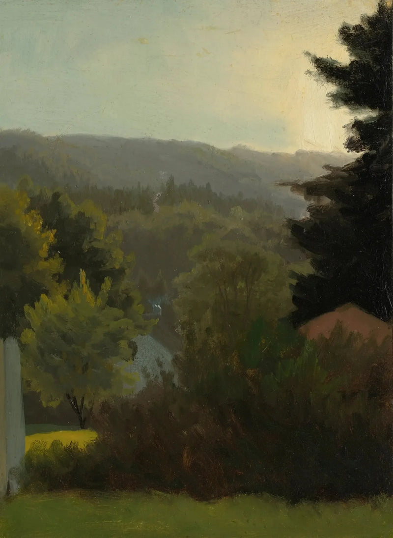 Bølgende skove - Albert Bierstadt
