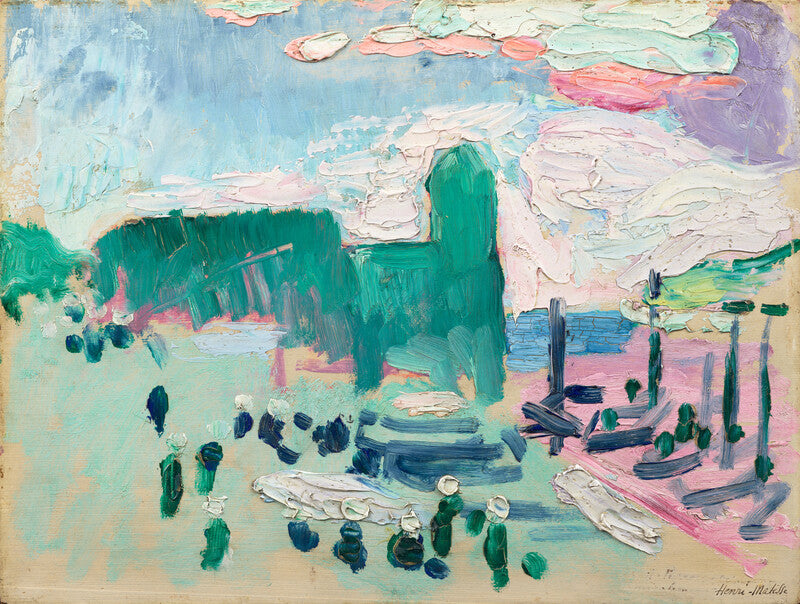 Reproduction du tableau « Collioure - Henri Matisse » par Alpha Reproduction en peinture à l’huile