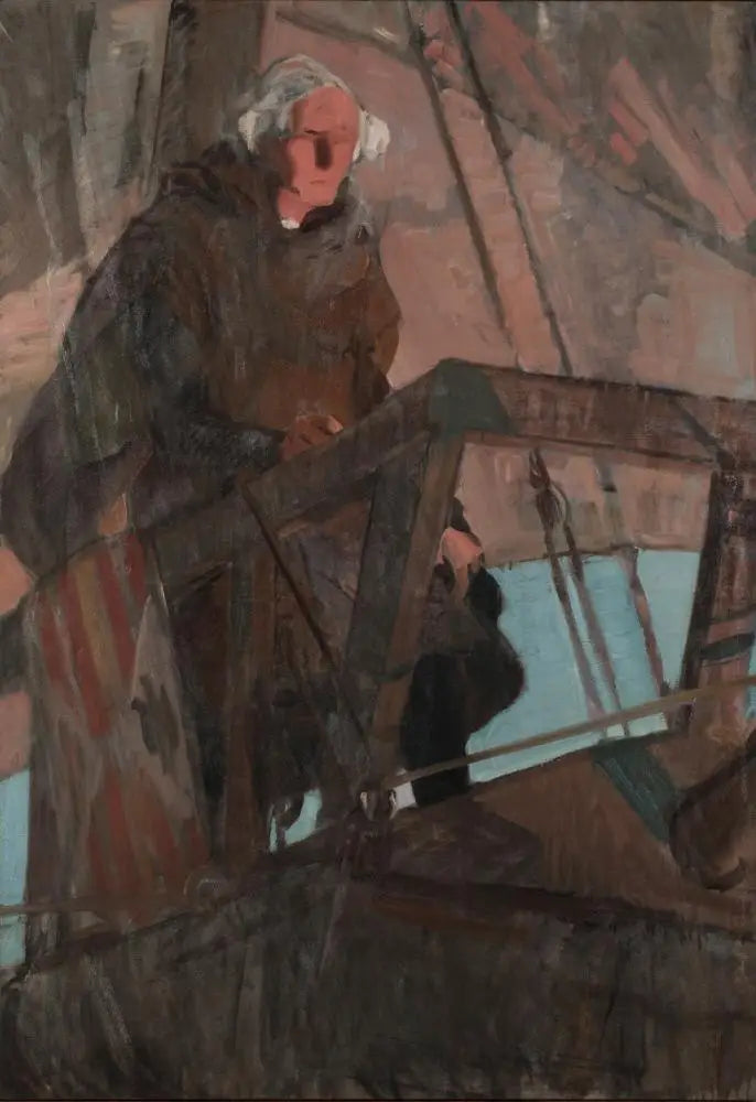 Reproduction du tableau « Colomb quittant Palos (sur le pont arrière) - Joaquín Sorolla » par Alpha Reproduction en peinture à l’huile