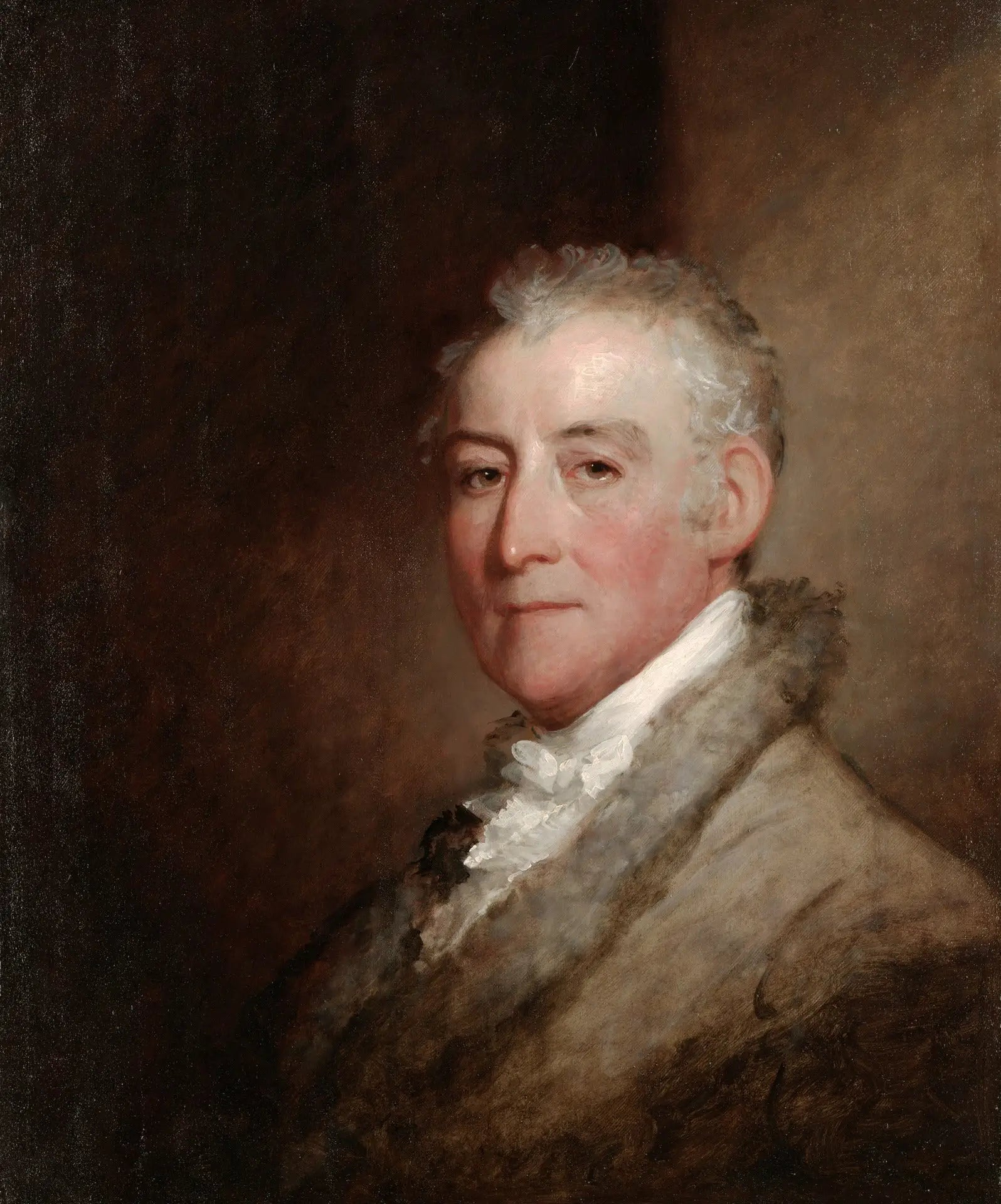 Colonel John Trumbull (1756-1843) - Gilbert Stuart - Alpha Reproduction