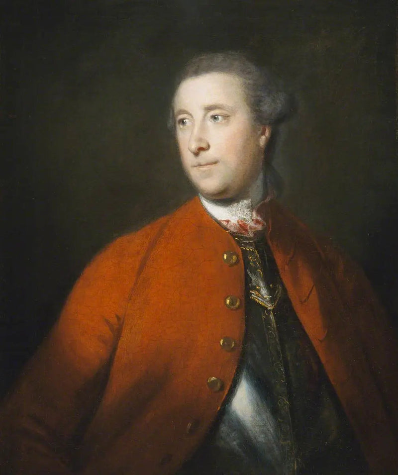 Oberst (senere generalmajor) den ærede John Barrington (1722–1764) - Joshua Reynolds