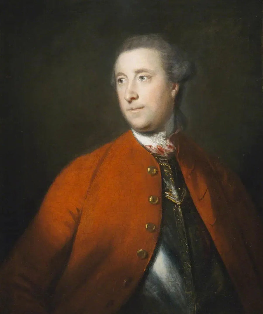 Oberst (senere generalmajor) den ærede John Barrington (1722–1764) - Joshua Reynolds