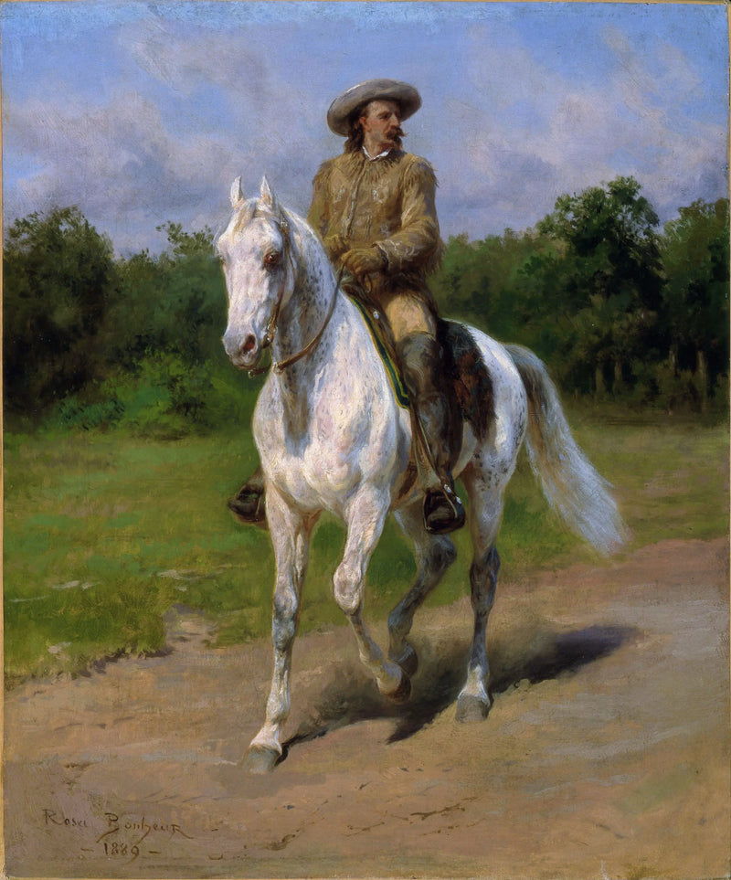 Colonel William F.. Cody (Buffalo Bill) - Rosa Bonheur