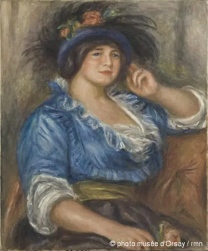 Romersk søjle - Pierre-Auguste Renoir