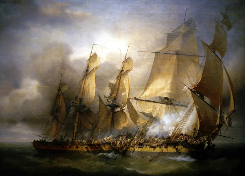 Kampen ved La Bayonnaise mod Baghold - Louis-Philippe Crépin